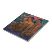 ポール・ゴーガン - そして彼らの体の黄金 タイル (側面)