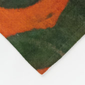 ポール・ゴーガン - アレアレア / 赤い犬 フリースブランケット (角)