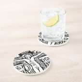 ポール・ゴーガン 十字架 デザインコースター コースター (側面)