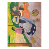 ポール・ゴーガン - 昼寝 テーブルクロス (正面)