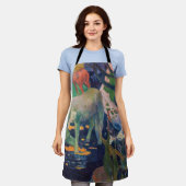 ポール・ゴーガン - 白馬 エプロン (着用した状態)