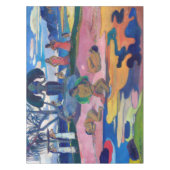 ポール・ゴーガン - 神の日 / マハナ・ノ・アトゥア テーブルクロス (正面)