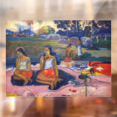 ポール・ゴーガン - 神聖な泉、甘い夢 ウィンドウサイン (シート2)