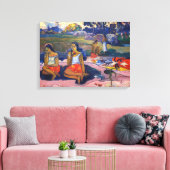 ポール・ゴーガン - 神聖な泉、甘い夢 キャンバスプリント (インサイチュ (リビング))
