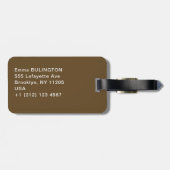 ポール・ゴーガン - 2人のタヒチの女性 ラゲッジタグ (裏面横)