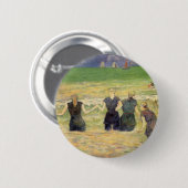 ポール・ゴーギャンが水浴びる女性 缶バッジ (正面&裏面)