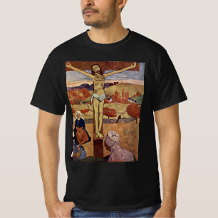 ポール・ゴーギャンによるイエロー・キリスト、ヴィンテージ ファインアート Tシャツ