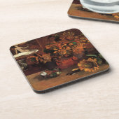 ポール・ゴーギャンによるレスペランス(希望)との静物生活 コースター (左側)