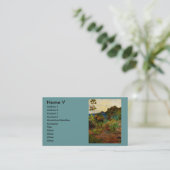 ポール・ゴーギャンのマルティニクの景色(1887年) 名刺 (スタンド正面)