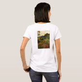 ポール・ゴーギャンのマルティニクの景色(1887年) Tシャツ (裏面フル)