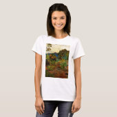 ポール・ゴーギャンのマルティニクの景色(1887年) Tシャツ (正面フル)