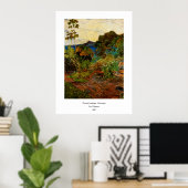 ポール・ゴーギャンのマルティニケの風景(1887年) ポスター (ホームオフィス)