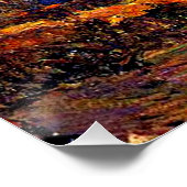 ポール・ゴーギャンの青い絵画屋根 ポスター (コーナー)