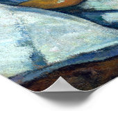 ポール・ゴーギャンまだティーポットとフルーツと一緒に暮らす ポスター (角)