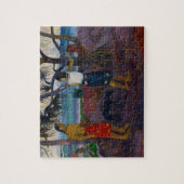 ポール・ゴーギャンタコノキの下の|、1891年(カリフォルニアの油 ジグソーパズル (縦)