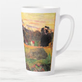 ポール・ゴーギャン絵を描が有名な来のよこら、 カフェラテマグ (右)