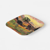 ポール・ゴーギャン絵を描が有名な来のよこら、 ペーパープレート (傾斜あり)