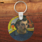 ポール・ゴーギャン自画像3 キーホルダー (正面)