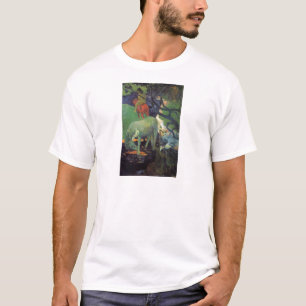 ポール・ゴーギャン著白馬 Tシャツ