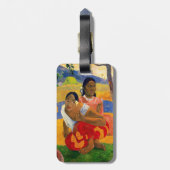 ポール・ゴーギャン – いつ結婚するの？- QRコード ラゲッジタグ (裏面縦)