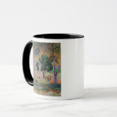 ポール・ゴーギャン|のドミニコ共和国の景色または景色wi マグカップ (正面左)