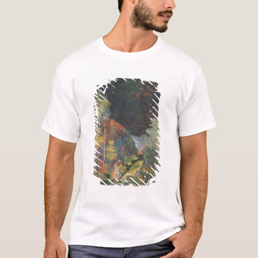 ポール・ゴーギャン|の景色 Tシャツ (正面)