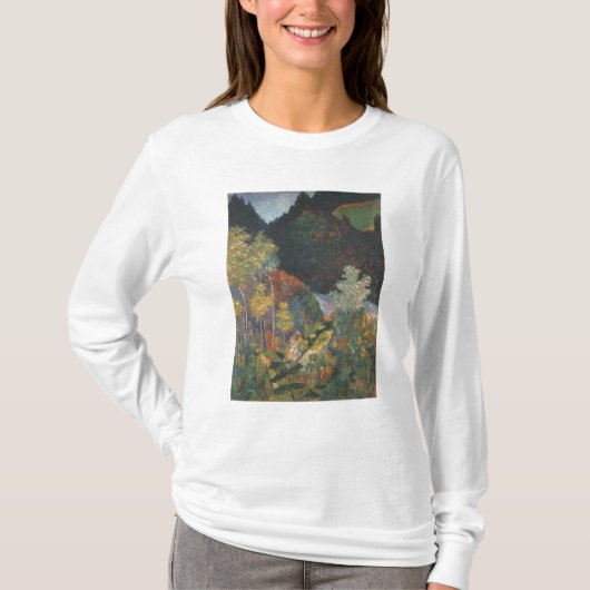 ポール・ゴーギャン|の景色 Tシャツ (正面)