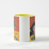 ポール・ゴーギャン|の自画像1889年(木の油) マグカップ (中央)