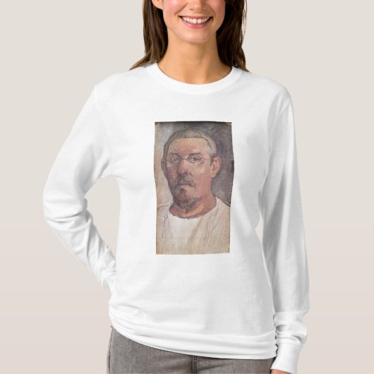 ポール・ゴーギャン|の自画像1902-3年 Tシャツ (正面)
