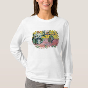 ポール・ゴーギャン の花および日本のなプリント1889年 Tシャツ