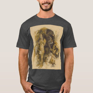 ポール・ゴーギャン - エーヴ（悪夢） Tシャツ