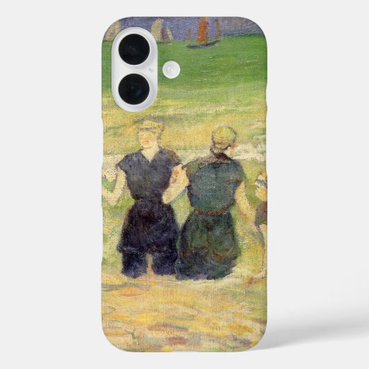 ポール・ゴーギャン「ディエップの女性たちの水浴」 Case-Mate iPhoneケース (裏面)