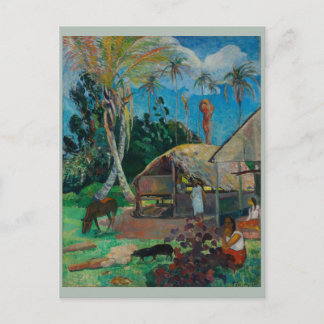 ポール・ゴーギャン・ブラック・ピッグ ポストカード