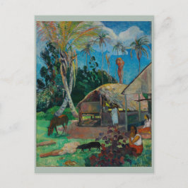 ポール・ゴーギャン・ブラック・ピッグ ポストカード