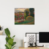 ポール・ゴーギャン「ブルターニュの農場」アートプリント ポスター (ホームオフィス)