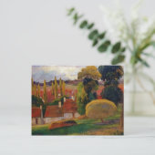 ポール・ゴーギャン – ブルターニュの農場 ポストカード (スタンド正面)