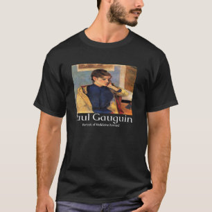 ポール・ゴーギャン マドレーヌ・ベルナールの肖像 アート プロ Tシャツ