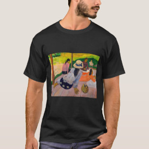 ポール・ゴーギャン - 午睡 Tシャツ