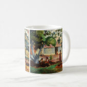 ポール・ゴーギャン 「大きな木 (Te raau rahi)」アートポスター コーヒーマグカップ (正面右)