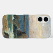 ポール・ゴーギャン「岩だらけの海岸」ヴィンテージ印象派 Case-Mate iPhoneケース (裏面 (横))