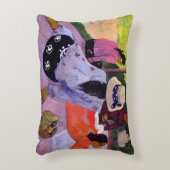 ポール・ゴーギャン|昼寝1891-2年(キャンバスの油) アクセントクッション (正面(垂直))