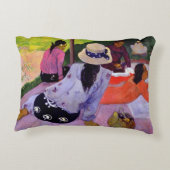 ポール・ゴーギャン|昼寝1891-2年(キャンバスの油) アクセントクッション (裏面)