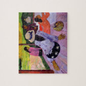 ポール・ゴーギャン|昼寝1891-2年(キャンバスの油) ジグソーパズル (縦)