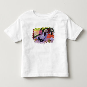 ポール・ゴーギャン 昼寝1891-2年(キャンバスの油) トドラーTシャツ