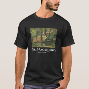 ポール・ゴーギャン 森の内装 アート グラフィック Tシャツ