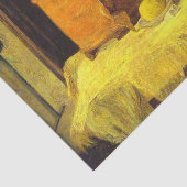ポール・ゴーギャン「窓辺にて」絵画 薄葉紙 (詳細)