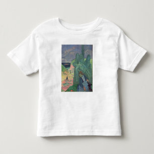 ポール・ゴーギャン 緑のキリスト1889年 トドラーTシャツ