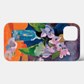 ポール・ゴーギャン-花および偶像が付いている静物画 Case-Mate iPhoneケース (裏面 (横))
