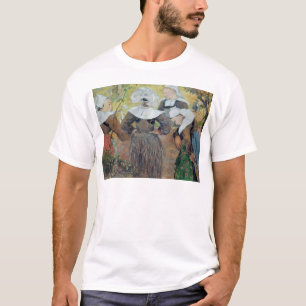 ポール・ゴーギャン 4人のブルターニュの女性1886年 Tシャツ