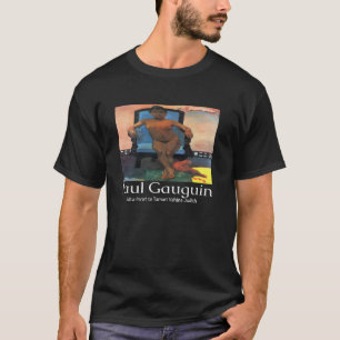 ポール・ゴーギャン Aita Parari te Tamari Vahine Judith A Tシャツ
